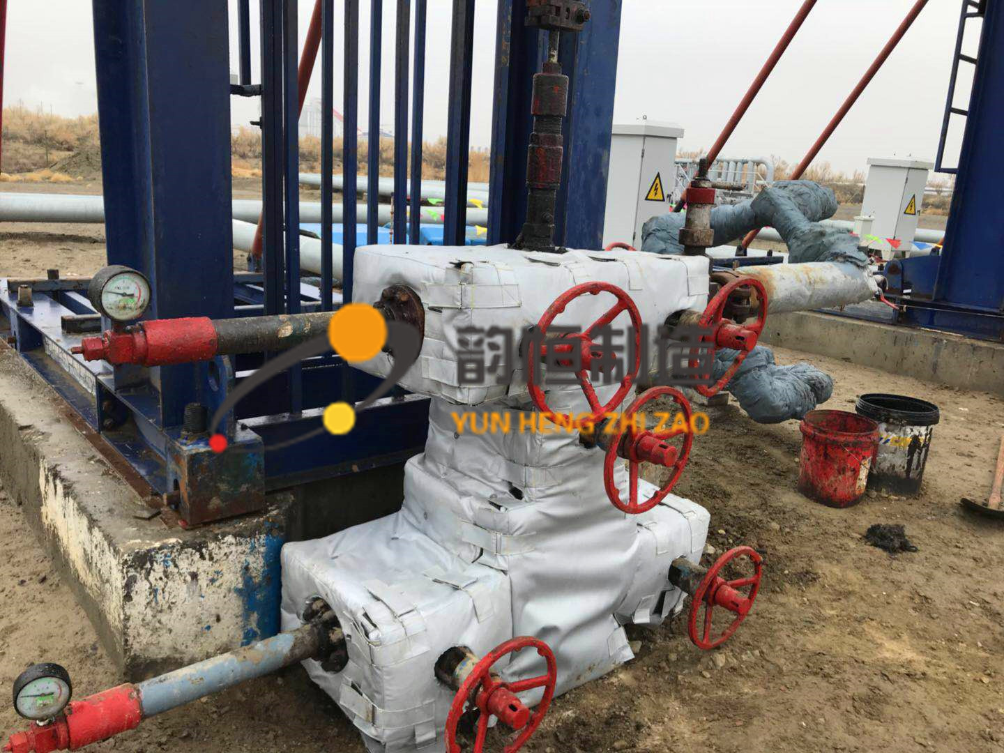 新疆克拉玛依油田石油设备保温改造